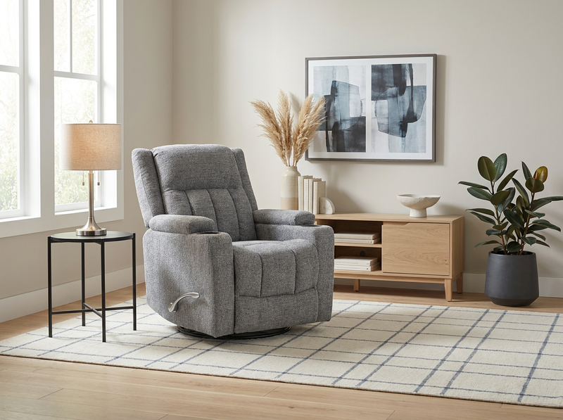 Duncan Swivel Glider Recliner image number 1