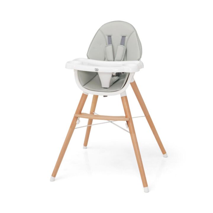 Hivvago Baby High Chair with Dishwasher Safe Tray