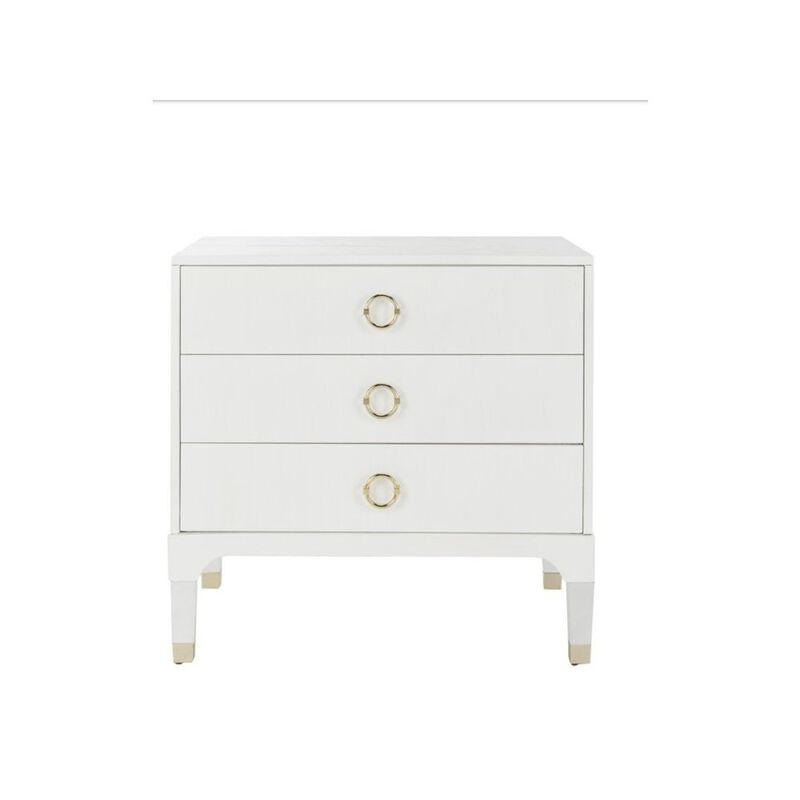 Safavieh Lorna 3 Drawer Contemporary Night Stand