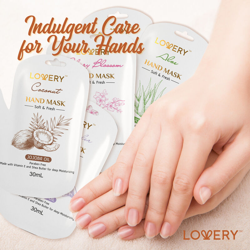 Lovery Hand Cream & Hand Mask Gift Set - 10 Hand Lotions and 5 Hand Masks