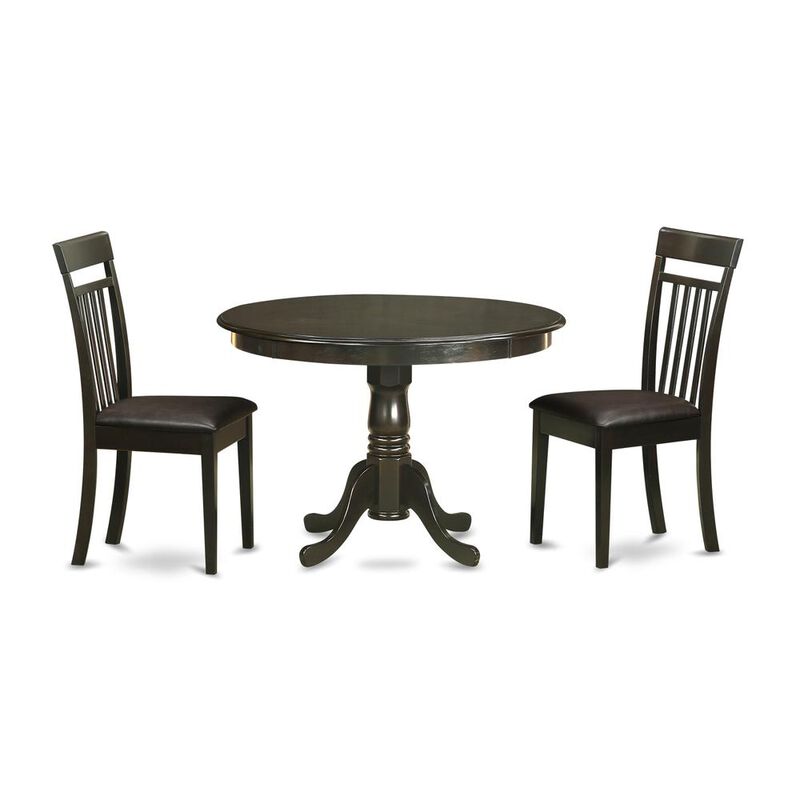 3 Pc Kitchen Table set-Table and 2 Dinette Chairs.