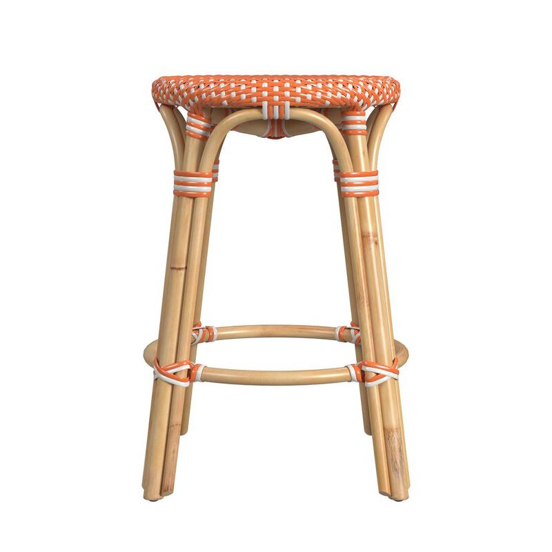Butler Specialty Tobias Rattan Round 24" Counter Stool image number 2