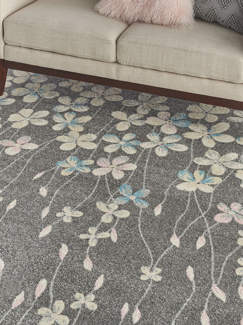 Tranquil TRA04 Gray/Beige 8'10" x 11'10" Rug image number 8