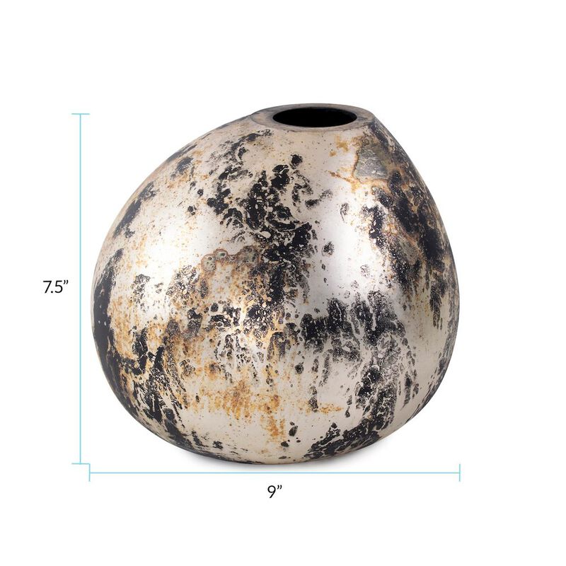 Howard Elliott Callisto Bulbous Glass Vase image number 6