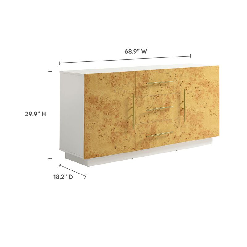 Abel 59" Sideboard Storage Cabinet image number 2