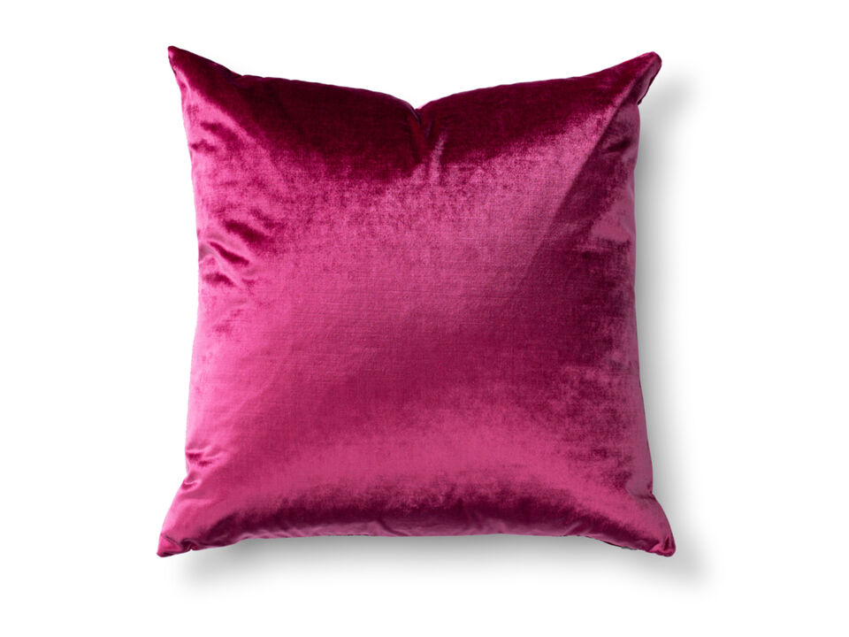 Daring Hot Pink Accent Pillow