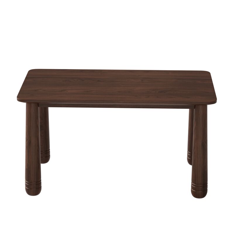 Tigrux Solid Oak Wood Dining Table image number 0