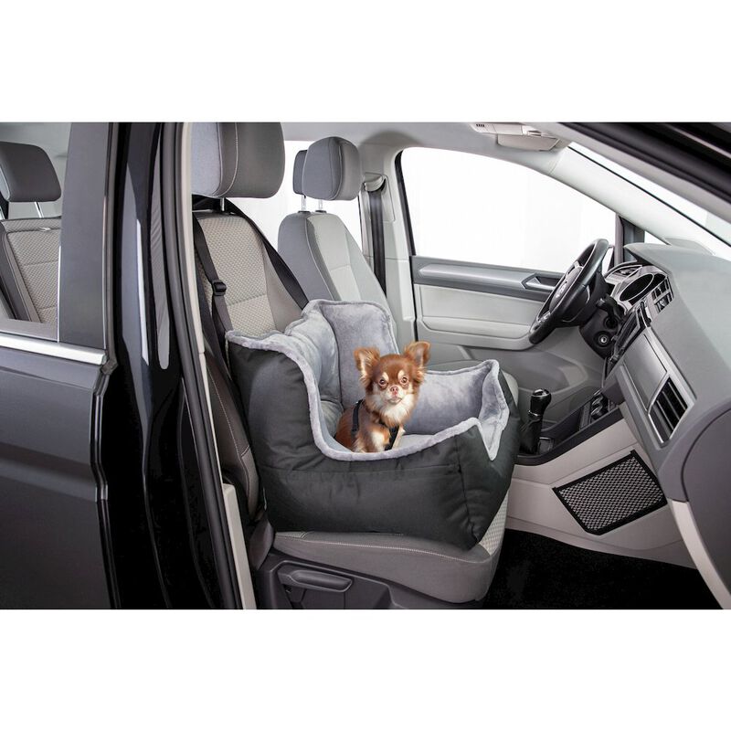 TRIXIE Convertible Deluxe Pet  Car Seat, Dog Booster Seat, Travel Pet Bed image number 2