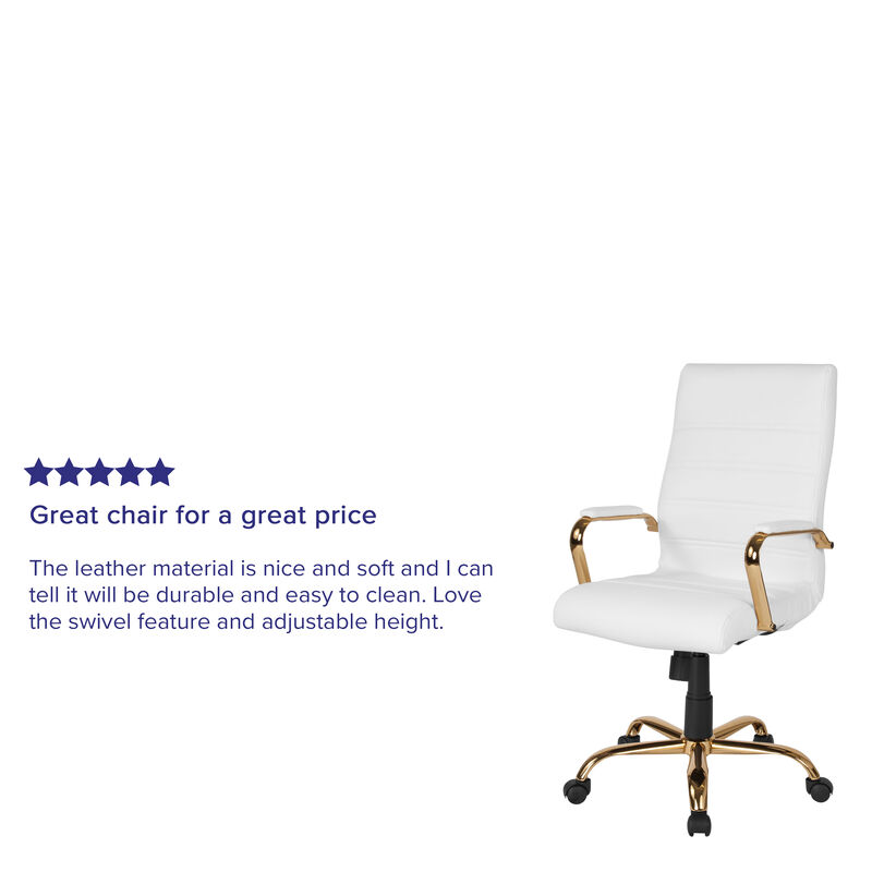 Flash Furniture  High Back  Leather Executive Swivel Chair image number 2