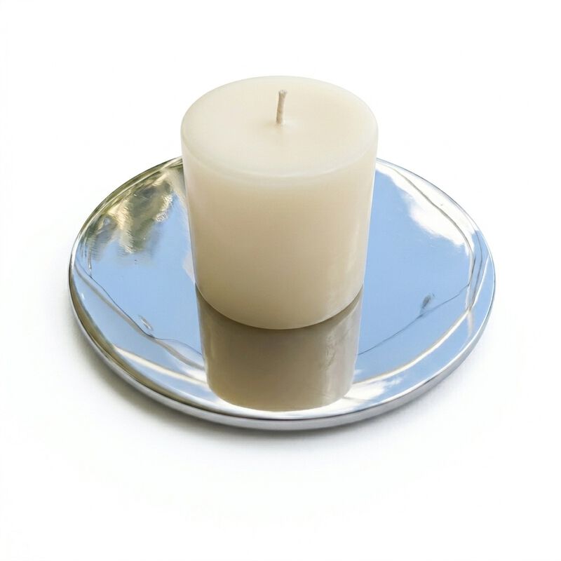 Multi-Purpose Round Candle Holder / Coaster image number 0