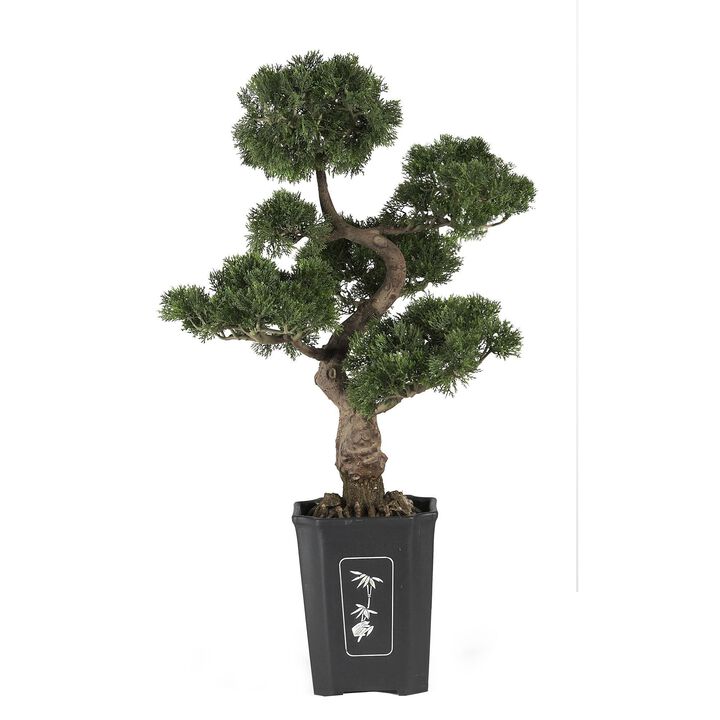 Nearly Natural 36-in Bonsai Cedar Tree