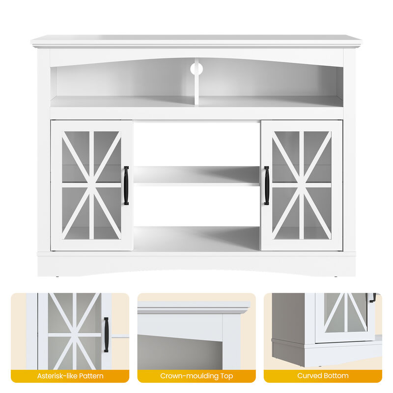 Grupre Farmhouse TV Stand image number 6