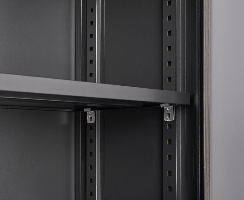 Metal Locker Storage Cabinet &ndash; Lockable Adjustable Shelf for Office, Garage, School image number 6