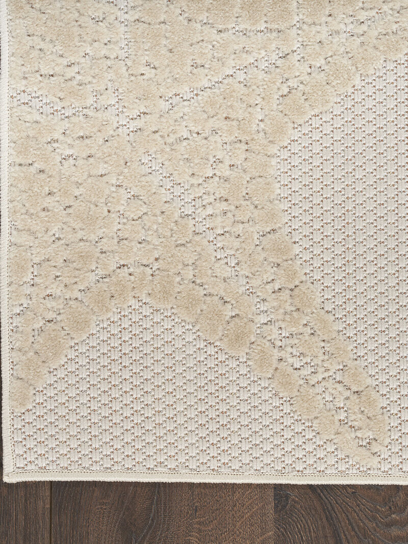 Aloha ALH28 Ivory/Multicolor 2'8" x 4' Rug image number 2