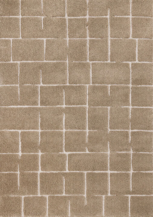 HomeRoots Geometric Area Rug