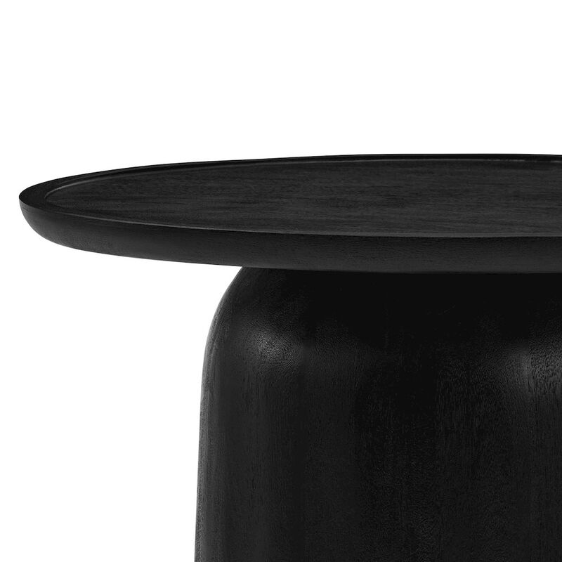 Holloway 30" Round Wood Coffee Table image number 4