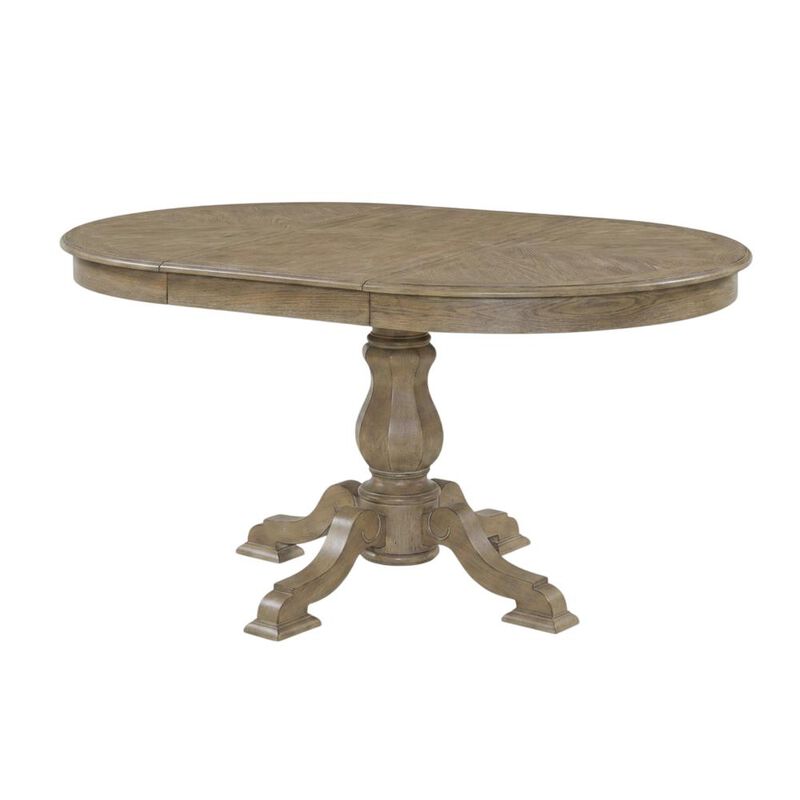 Liberty Furniture Opt 5 Piece Pedestal Table Set in Rubberwood Solids w/ White Oak & Birch Veneers image number 0