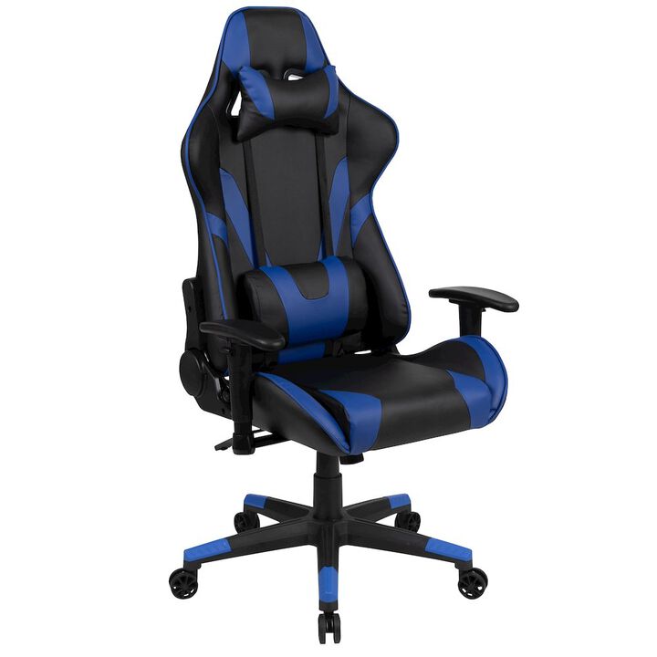 Flash Furniture X20 Gaming Chair Racing Office Computer Swivel Chair with Fully Back in Red
