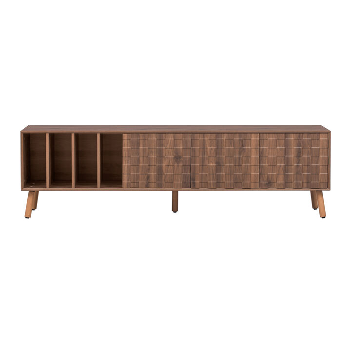 Merax Mid-Century Modern TV Stand Entertainment Center