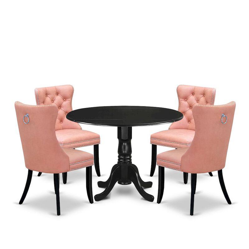 5 Piece Modern Dining Table Set