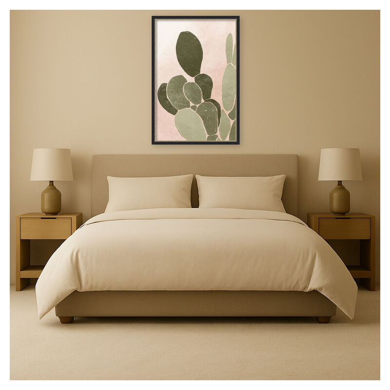 Desert Cactus III by Yuyu Pont Framed Canvas Wall Art image number 4