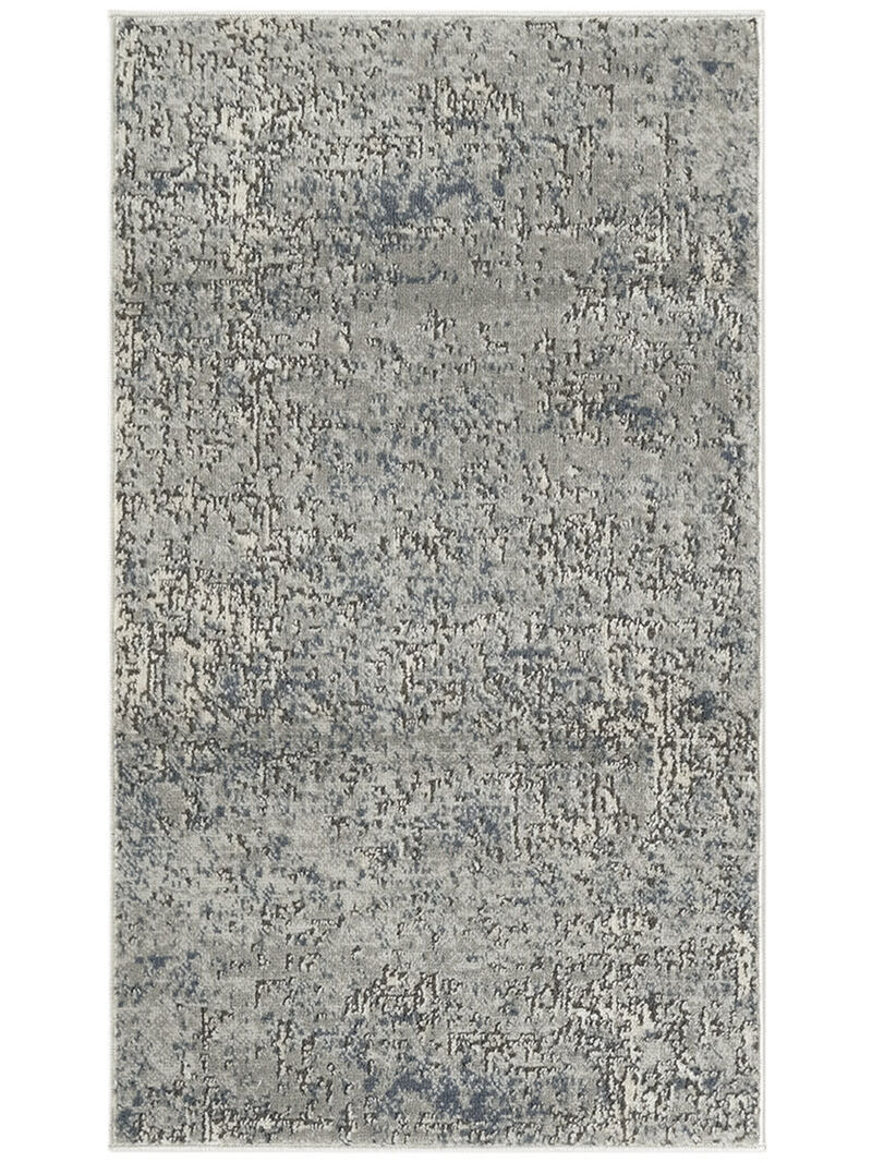 Quarry QUA17 Dark Gray 2'2" x 3'9" Rug