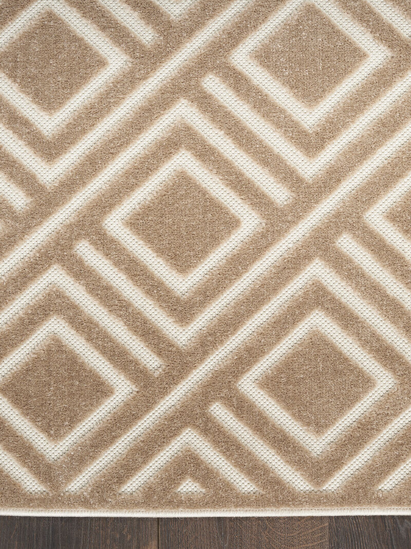 Care Free CAF03 Brown 3'11" x 5'11" Rug