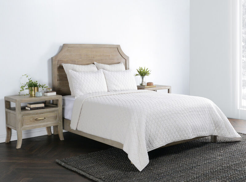 Vintage Lana Wool King Quilt