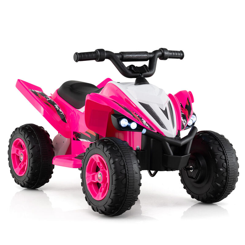 Kids 12V Ride On 4 Wheeler ATV with LED Lights and Speed Control image number 0