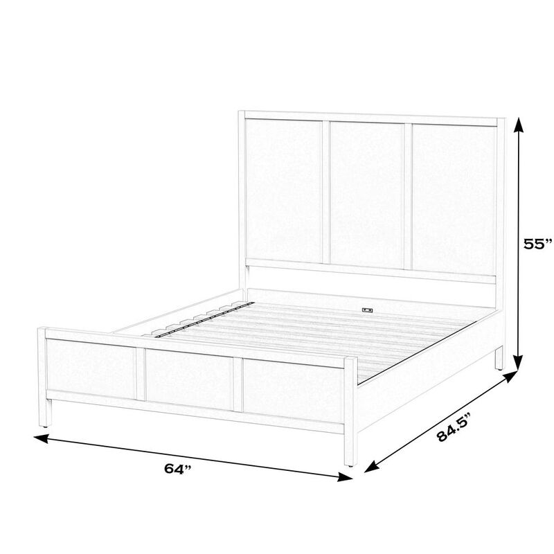 Butler Specialty Lark Queen Size Bed image number 7