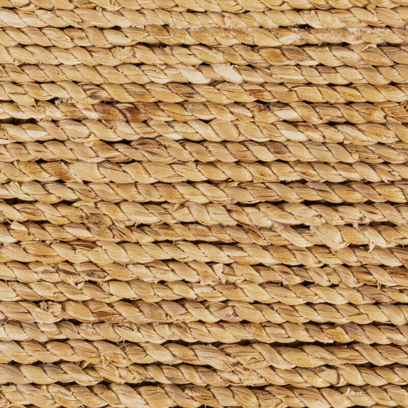 Woven Water Hyacinth & Acacia Wood Coffee Table image number 6