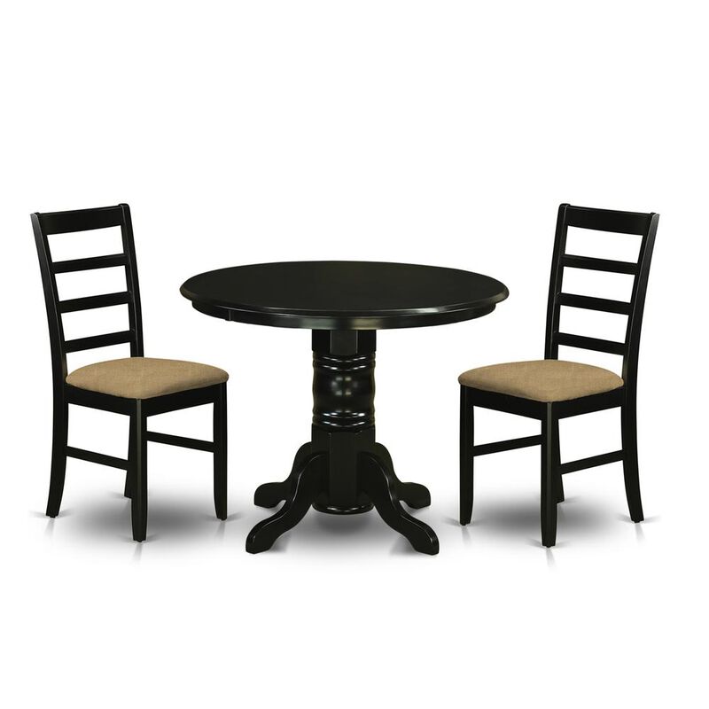 3 PcTable set for 2-Dining Table and 2 dinette Chairs