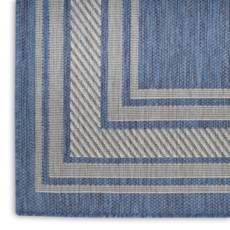 HomeRoots Geometric Indoor Outdoor Area Rug image number 4