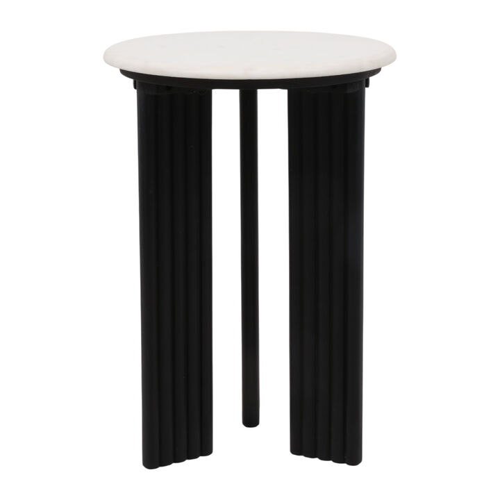 Forest Marble Top Accent Table