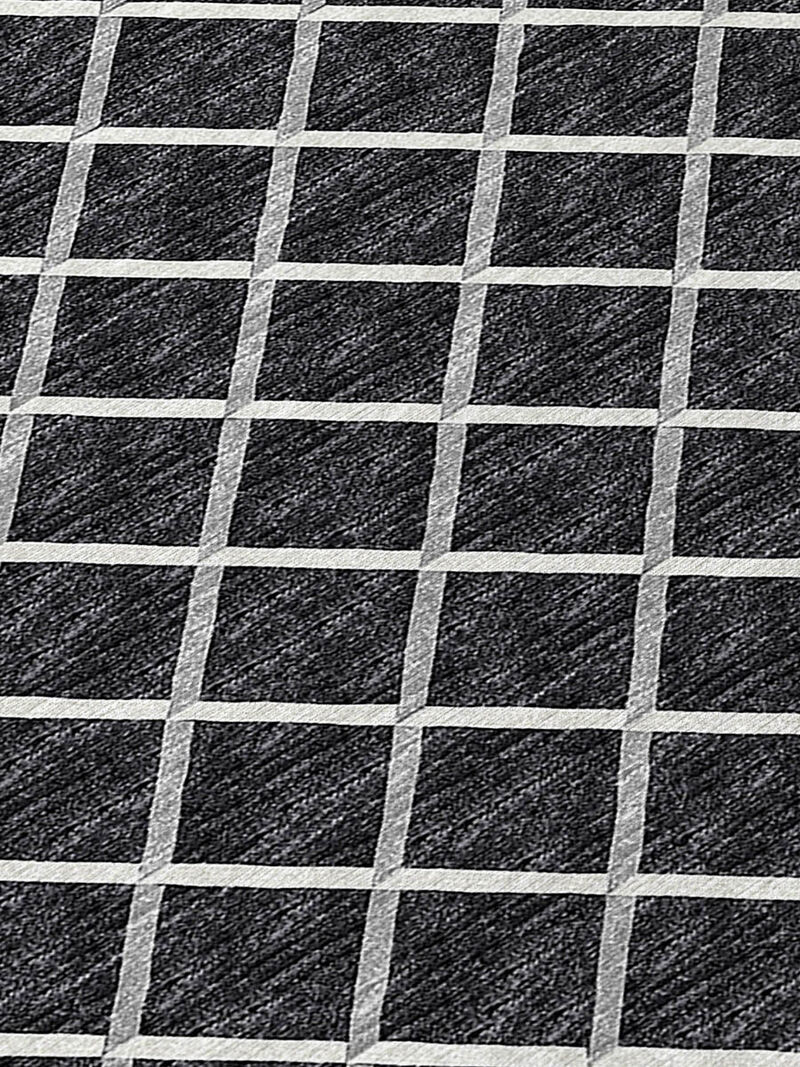 York YO1 Black 3' x 5' Rug