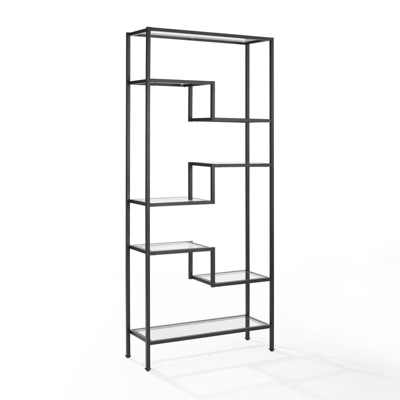 Crosley Furniture Sloane Etagere Matte Black