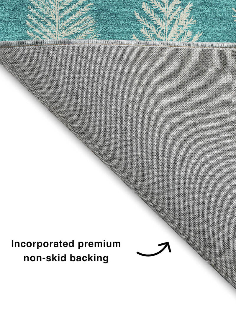 Merry & Bright MY21 Teal 2'3" x 7'6" Rug