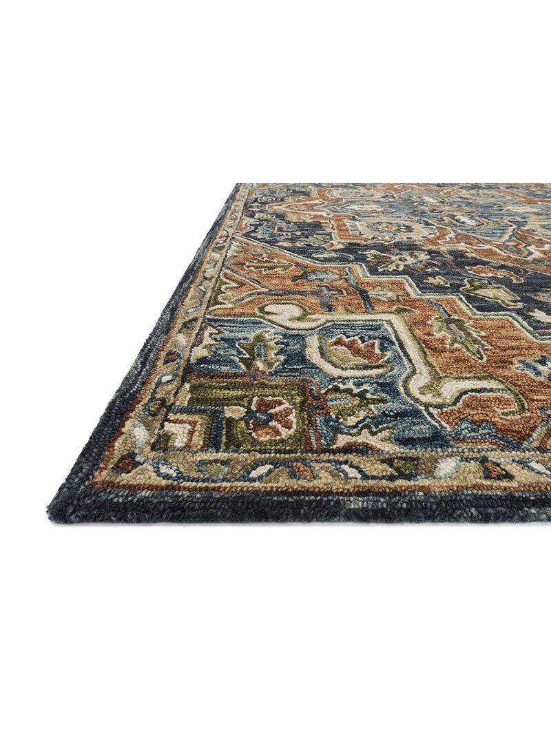 Victoria VK16 Rust/Multi 3'6" x 5'6" Rug