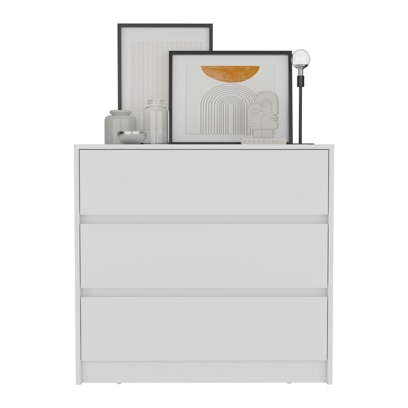 DEPOT E-SHOP Palmer 3 Drawers Dresser, Chest of Drawers