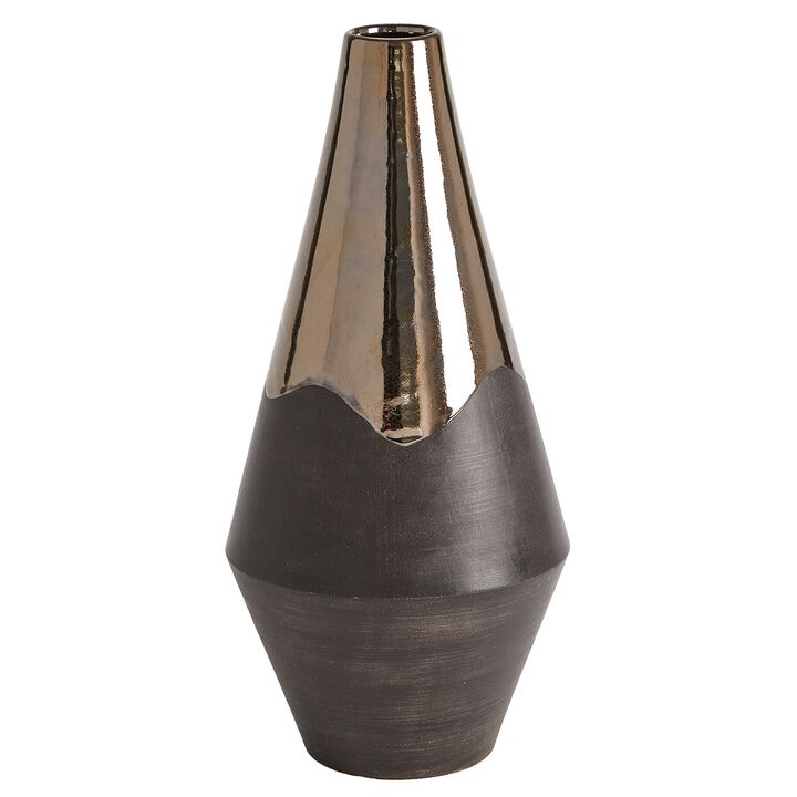 Gilded Dip Vase- Large