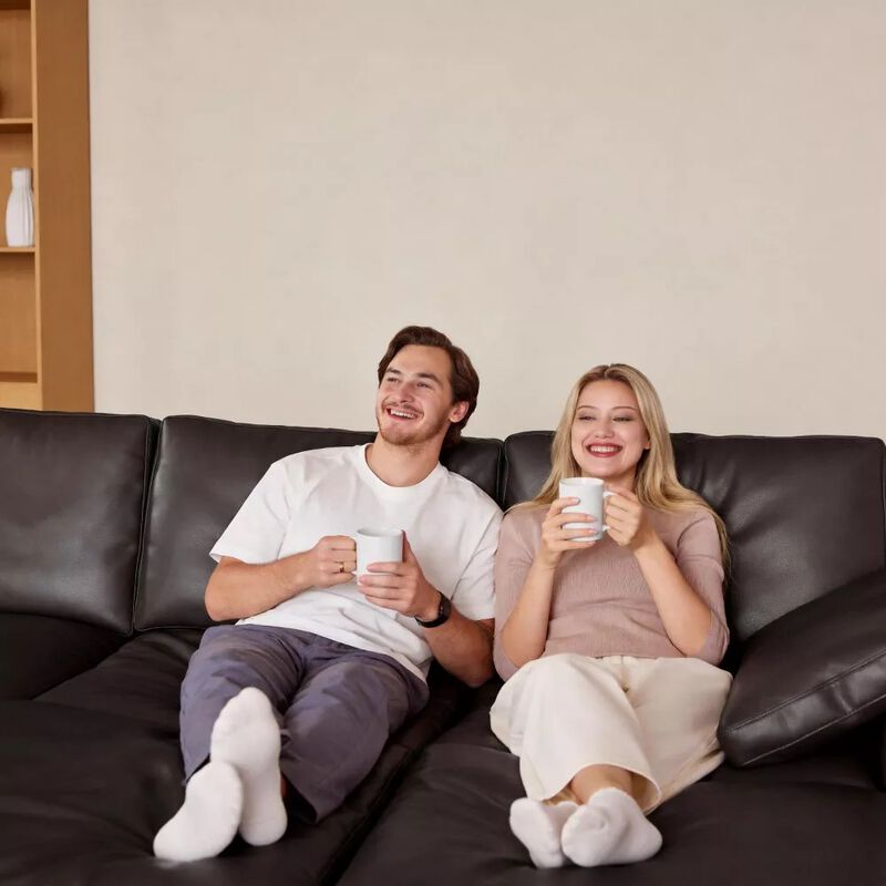 120" Modular Sectional Sleeper Sofa, 6-Seat Couch Bed with Storage Ottoman Deep Seat for Living Room image number 4