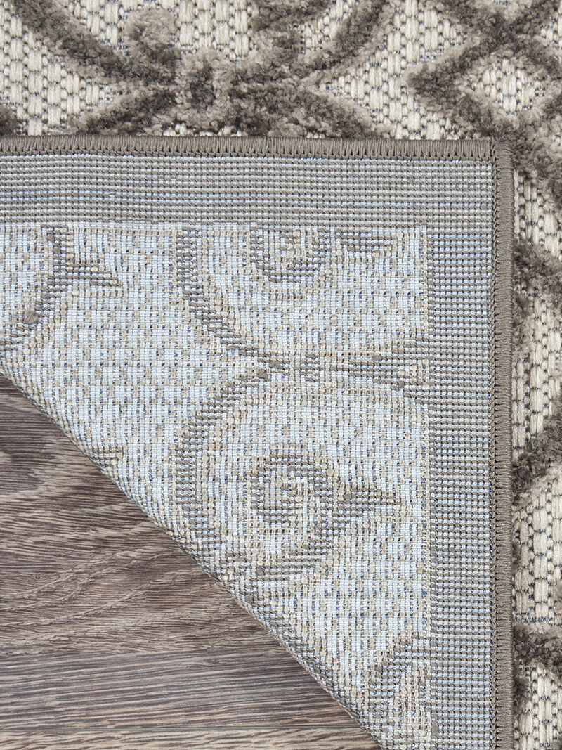 Aloha ALH21 Gray/Charcoal 3'6" x 5'6" Rug