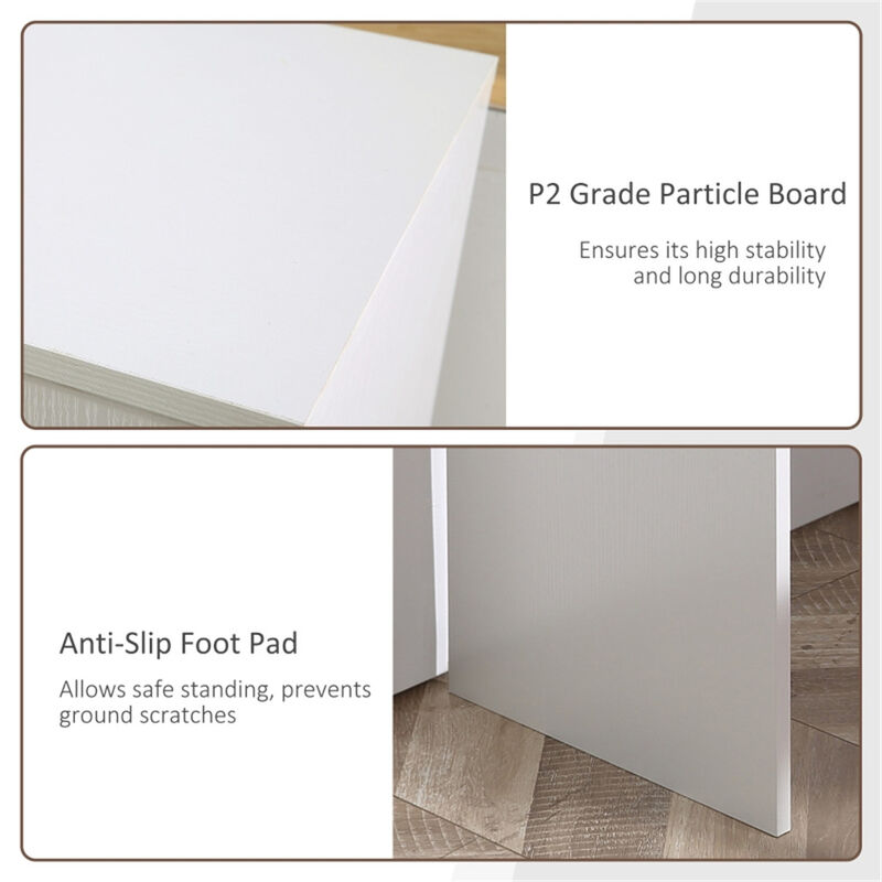 Office Computer Desk Sturdy & Spacious Workstation