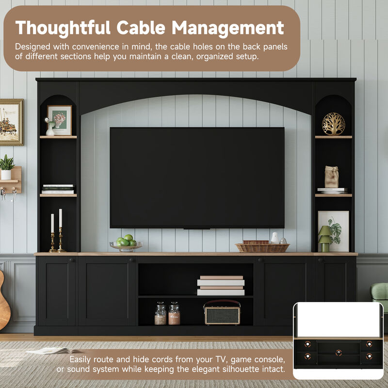 Casnar Entertainment Center Wall image number 6