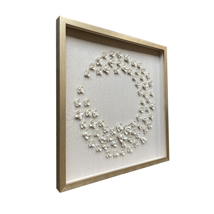 Payens Flower Shadowbox Art