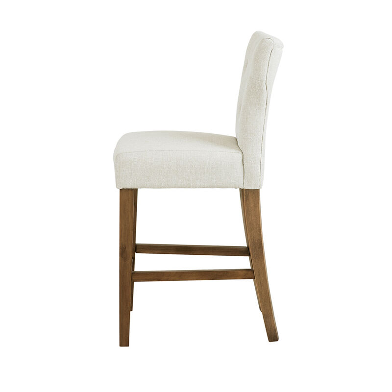Gracie Mills Lelia Button Tufted Back Counter Stool
