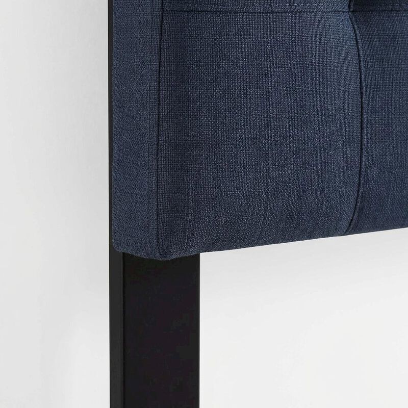 Upholstered Fabric Queen Headboard with Soft Padding and Sturdy Frame image number 5