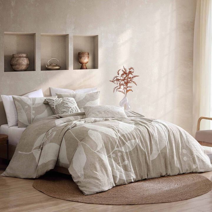 Silhouette Leaves 5 pc Queen