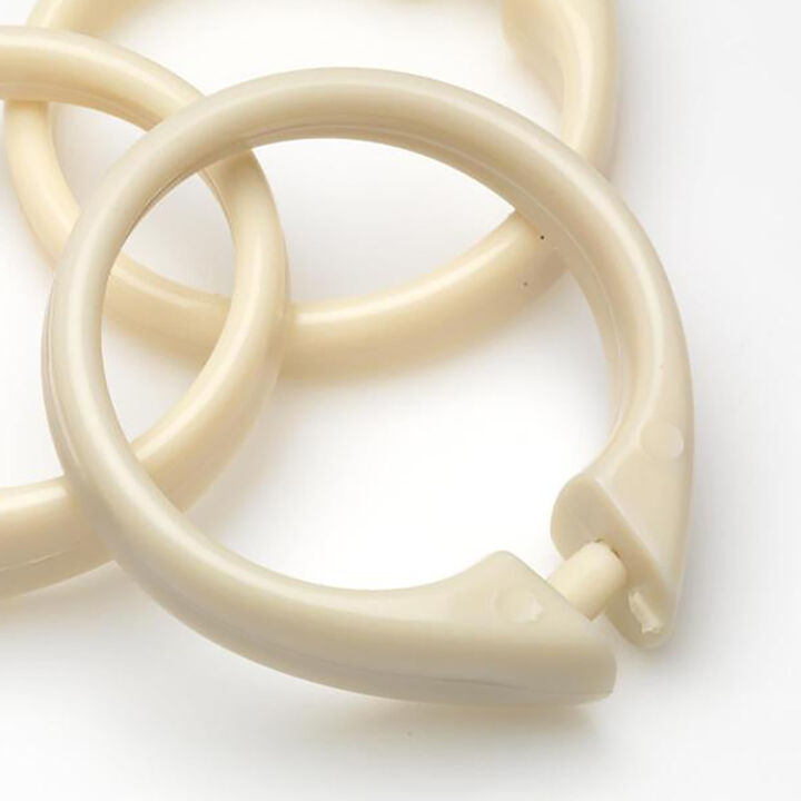 Carnation Home Fashions Home Decorative Snap Plastic Shower Curtain Hooks