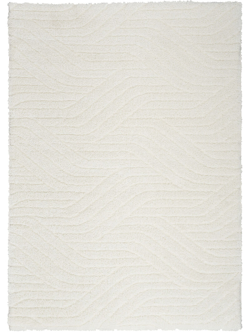 Surfaces SFC01 Ivory 5'3" x 7'3" Rug